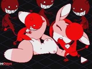 [GetFreeDays.com] Furry Cherry Bunny - Demon Hunter Sex Stream October 2022-3