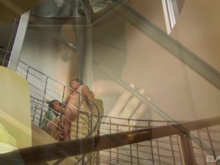 Shay Sights Gets Bred On The Stairs Creampie-4