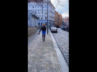 Walking in latex clothes in Prague[watch FreeFans.tv - best OnlyFans leaks]-3