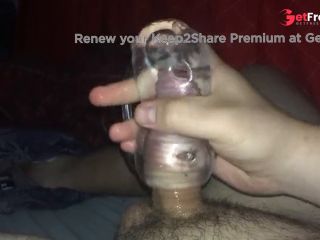 [GetFreeDays.com] Testing out my brand new pocket pussy I cum so hard my dick starts shivering... Porn Leak October 2022-8