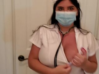 Crystal Lust - Busty Bimbo Nurse Helps Patient Relieve his Chronic Erection Part 1  - 2019-0