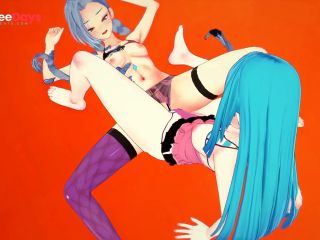 [GetFreeDays.com] JINX LOVES CISORING OTHER BLUE HAIR GIRL Porn Stream December 2022-2