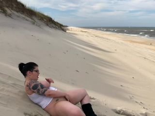 online clip 25 Gaberiella Monroe – BBW Public Beach Nudity | public flashing | solo female ashley fires femdom-3