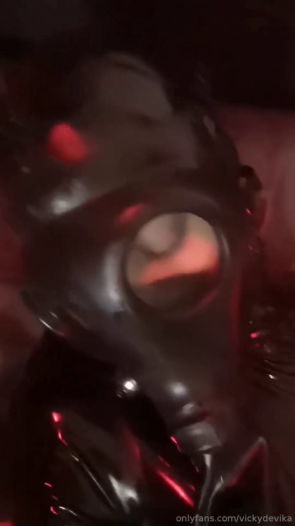 [GetFreeDays.com] Israeli Gas Mask, The Dual Rebreather Bags And A Vibrator latex gay porn