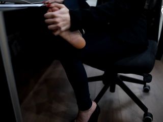 Bereau Office Girl'S Sexy Feet, POV (Office Foot Worship, High Heels, G-1