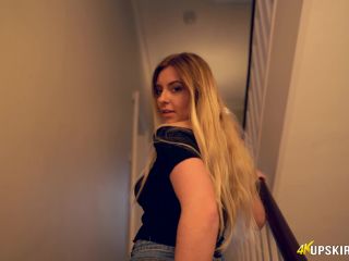 free porn video 49 UpSkirt Jerk - I Cant Pay | jerking | masturbation porn busty blonde gets big creampie-4