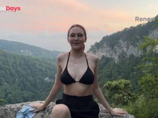 [GetFreeDays.com] Helped the girl to take beautiful photos on the mountain Sex Stream February 2023-1