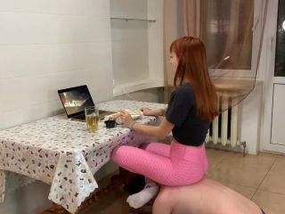 free porn video 27 Kira Has Dinner In The Kitchen Using Her Boyfriend As Human on fetish porn milf big tits big ass pov-6