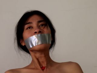 free adult video 44 anal gangbang blowjob Princess Fucktoy – Tied to Chair and Mouth Taped, princess fucktoy on fetish porn-3