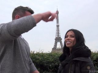 Canela Skin - Latina Beauty Is Your Anal Sex Tour Guide Around Paris [JulesJordan / HD / 720p], sasha fox blowjob on big tits -0