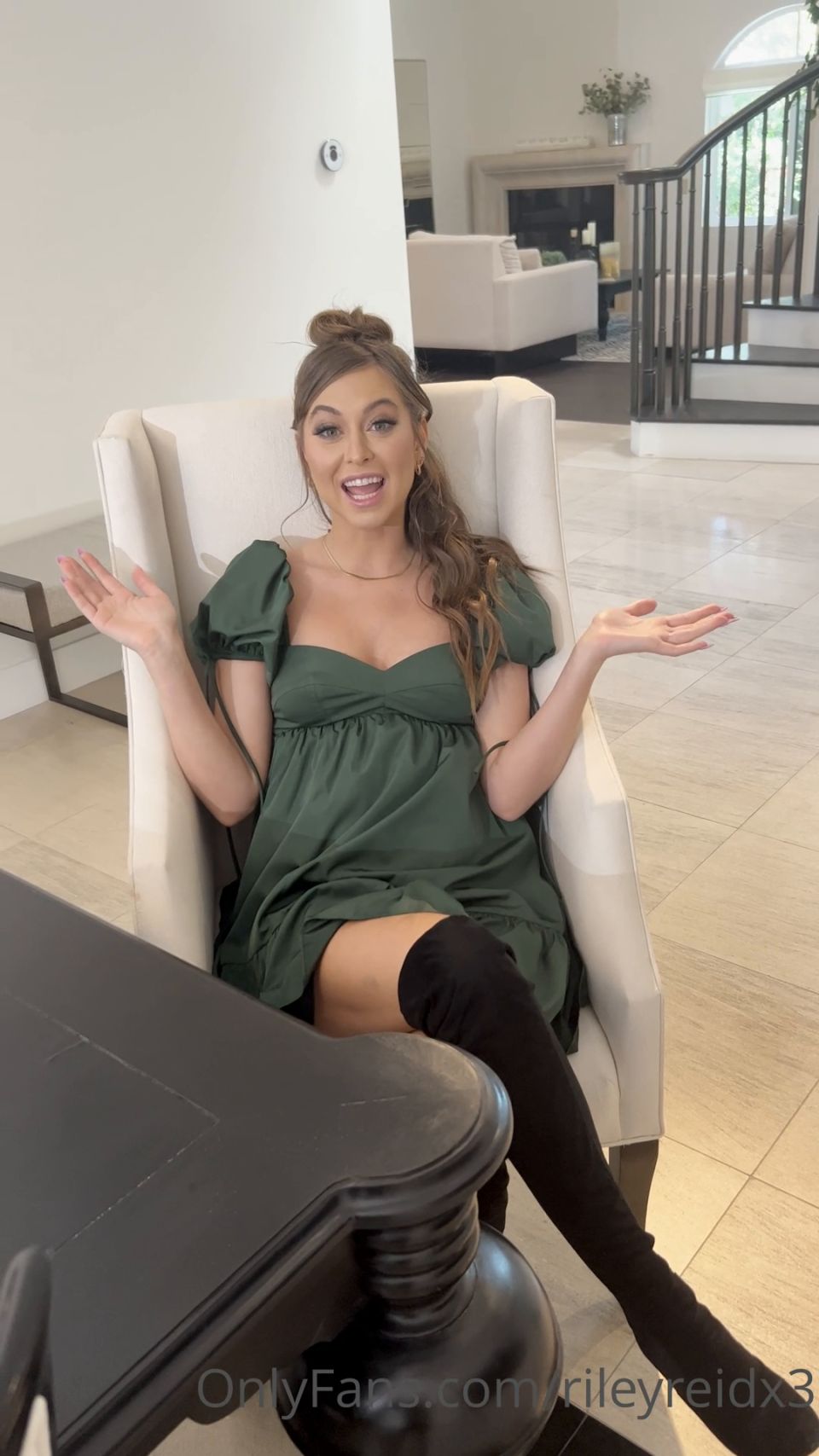 online adult clip 36 fetish fatale Riley Reid - Green Dress POV Sextape Video Leaked - [Onlyfans] (UltraHD 2K 1920p), videos on anal porn