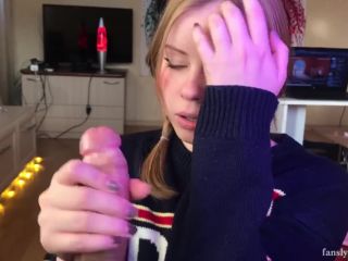 Student Girl Gently Sucks And Loves Cum 1080p-8