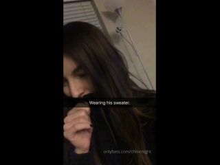 Chloe Night () February th snapchat video-1