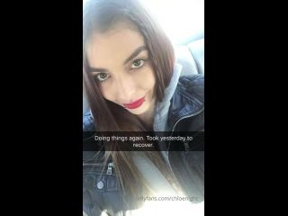 Chloe Night () February th snapchat video-2