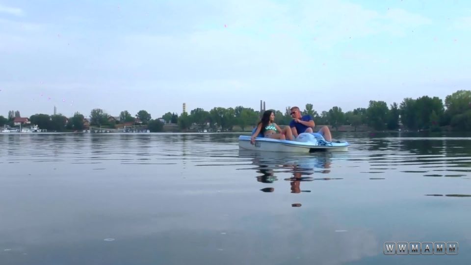 Outdoor Blowjob On Pedal Boat