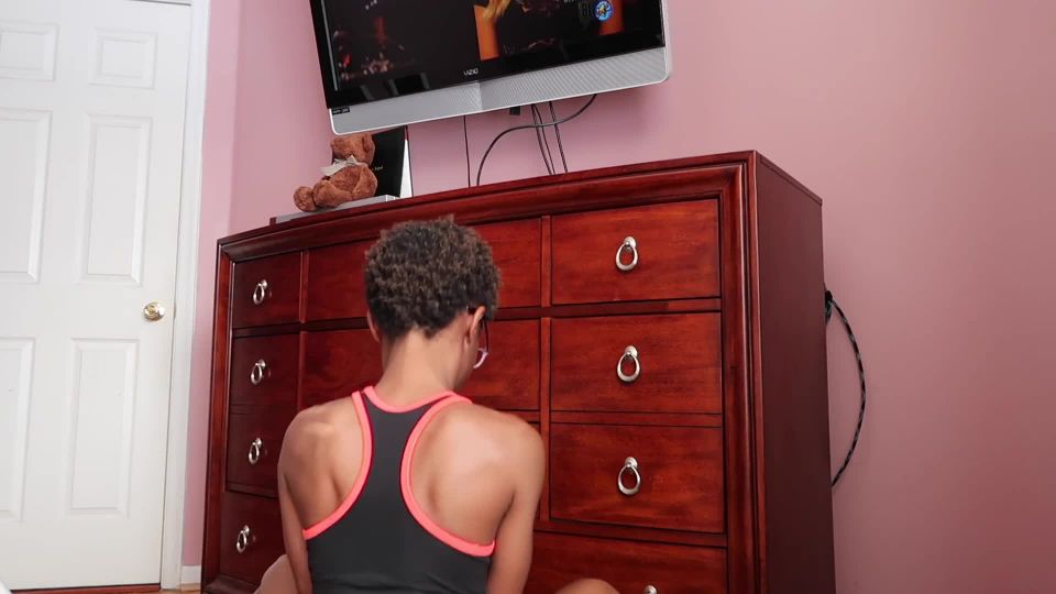 Workout-BittyBoom - webcam - ebony porn wife first anal