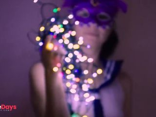 [GetFreeDays.com] Horny Snow Maiden in X-MAS lights Porn Video March 2023-3