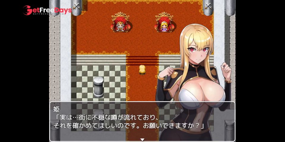 [GetFreeDays.com] Hentai Game Blonde big breasted Woman knight cuckold fantasy story. Adult Clip October 2022