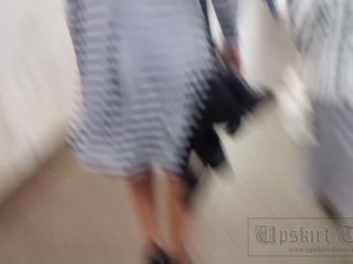 Upskirt-times.com- Ut_3472 The girl in a long striped dress. I managed to make good upskirt footage her...-1