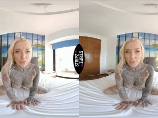 StripzVR – Sex Kitten – Lauren Brock (Oculus 6K) tattoo -3