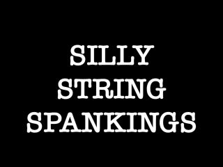 adult clip 27 lesbian neck fetish femdom porn | Party LIve Shoot, “Silly String Spankings”, Part 1 | aria lennox-0