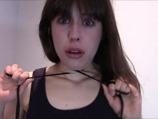 Miss Melissa - Chokes herself - tease and denial on fetish porn-7