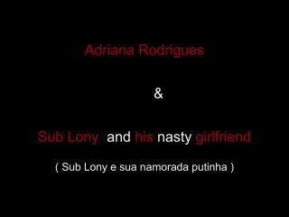 free porn clip 37 Adriana Rodrigues and Sabrina Prezotte dominate a guy, clubdom femdom on big ass porn -9