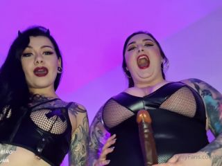 Mistress Karino - Demoness Luna and I will transform you from ugly slave into our sissy POV -  (FullHD 2024) New Porn-8