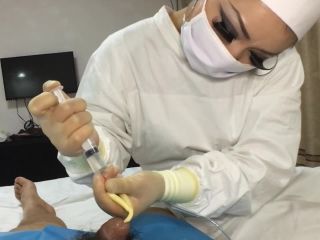 Asian nurse medical femdom-9