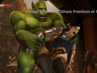 [GetFreeDays.com] Human Alliance Captain captured and fucked by Horde Orc Sex Clip July 2023-8