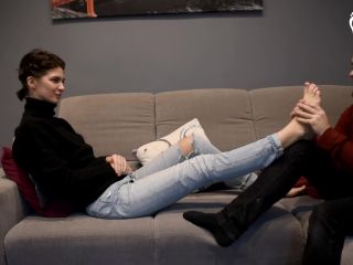 Czech SolesNikola's First Foot Worship In Her Life¡ (Foot Fetish, Sexy Feet, Bare Feet, Czech Soles,Young Feet) - 1080p-7