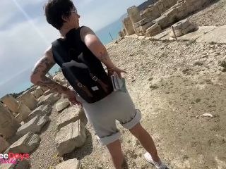 [GetFreeDays.com] VLOG He fucked me in the ancient city of Kourion in Cyprus Adult Stream November 2022-0