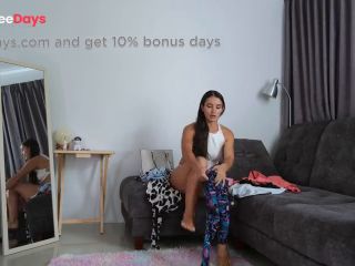 [GetFreeDays.com] Clothes changing and flashing with hottie after shopping Porn Video June 2023-8