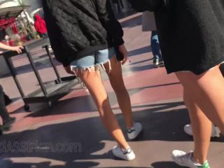 CandidCreeps 829 Booty Shorts Starbucks Candid Creepshot Vide-2