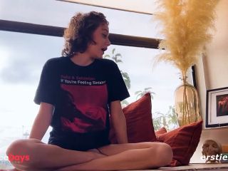 [GetFreeDays.com] Ersties - Cute Daphne Masturbates On a Window Sill For All To See Sex Film June 2023-4