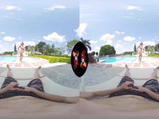 VRLatina presents Fucking Pool - Veronica Leal | virtual reality | 3d porn -5