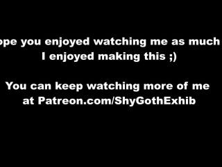  voyeur | Shy Goth Exhibitionist - Connoisseur Pizzadare promo | shy goth exhibitionist-2