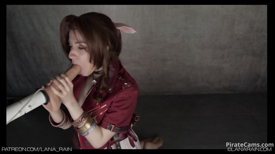 Many Vids - Lana Rain: Tifa Aerith Confess Their Feelings - Blowjob