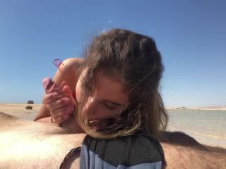 PassionDessire - Cumshot in her Mouth by the Sea.  | amateur | big ass-6