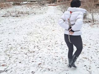 [GetFreeDays.com] Walking around outside cuffed up bdsm milf-1