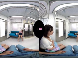 Yamamoto Shuri MDVR-184 【VR】 [HQ High Image Quality] There Is A Lucky Lewdness Such As VR Valley And Panchira Alone On The Train Trapped In The Terminal Vehicle Of Midsummer With The Big Tits Sister Wh...-1