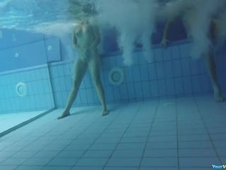 Ladies nude in pool-7
