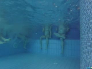 Ladies nude in pool-8