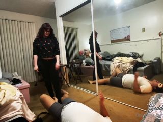 Beastcage Ballbusting - Tanya beats the guy hard in balls - Ballbusting-4