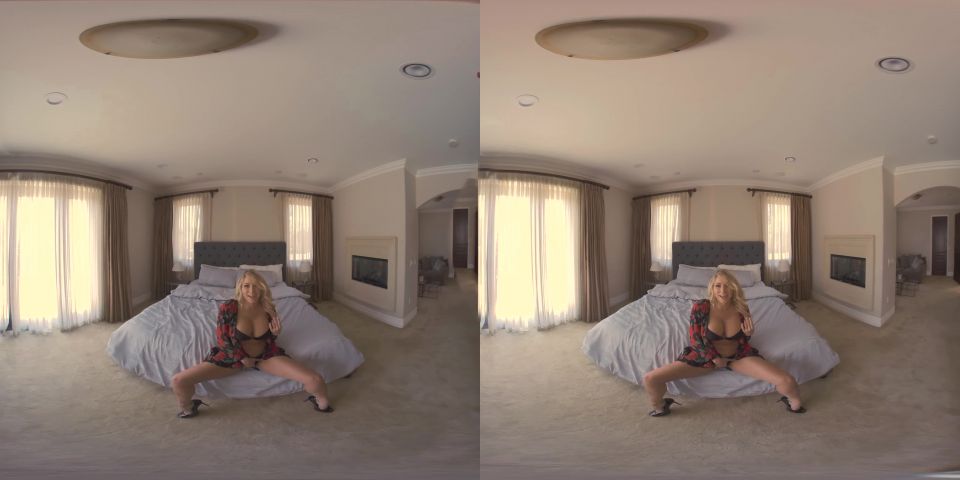 Katie Morgan (The Cable Guy [Oculus Rift, Vive, GO, Samsung Gear VR] (MP4 / UltraHD 2K) Virtual Reality - go - blowjob blonde on table sfm 2019 3d porn