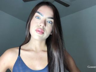 xxx video 3 Goddess Angelina - Sex for Losers, shiny fetish on big ass porn -1