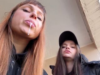 online xxx video 4 Petite Princess FemDom - Mistress Kira and Mistress Sofi - Double POV Spitting And Dirty Sneaker Soles Worship - FullHD 1080p | femdom | pov mina thorne femdom-0