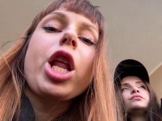 online xxx video 4 Petite Princess FemDom - Mistress Kira and Mistress Sofi - Double POV Spitting And Dirty Sneaker Soles Worship - FullHD 1080p | femdom | pov mina thorne femdom-2