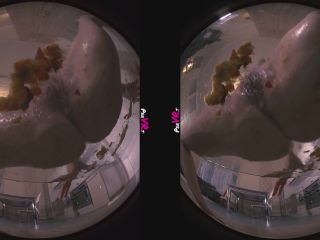 [VR] Facesitting and Crushing Fruit with Pussy and Feet-0