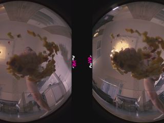 [VR] Facesitting and Crushing Fruit with Pussy and Feet-9